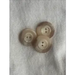 Knap beige Ø26 - Knapper