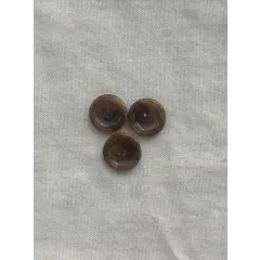 Knap chokoladebrun Ø23 - Knapper