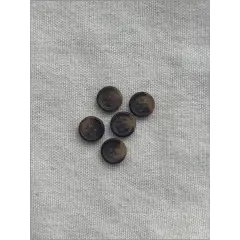 Knap beige og brun Ø13 - Knapper