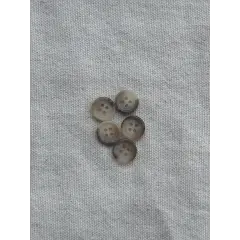 Knap beigemeleret Ø12 - Knapper