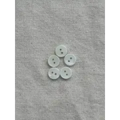Knap hvid Ø11 - Knapper