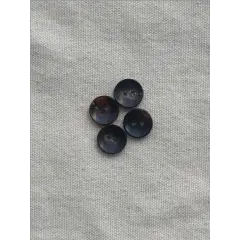 Knap brun Ø15 - Knapper