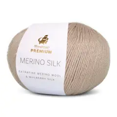 Merino Silk lys sand - Merino Silk