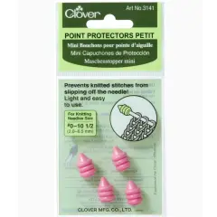 Clover pindebeskytter str 2,0-6,5mm - Strikketilbehør
