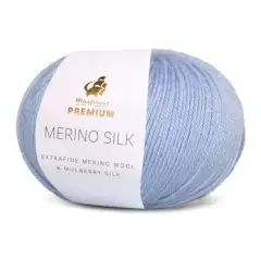 Merino Silk Lyseblå - Merino Silk