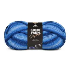 Sock Yarn Universe-Jupiter 02 blå - Sock Yarn Universe