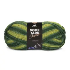 Sock Yarn Universe-Jupiter 06 grøn - Sock Yarn Universe