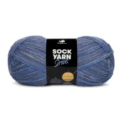 Sock Yarn Universe-Sirius 06 blå - Sock Yarn Universe
